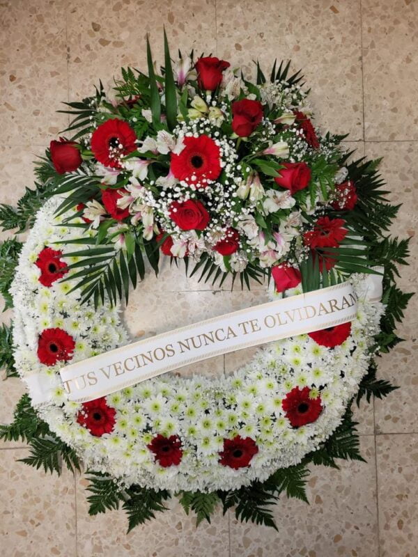 comprar corona funeraria online dos hermanas